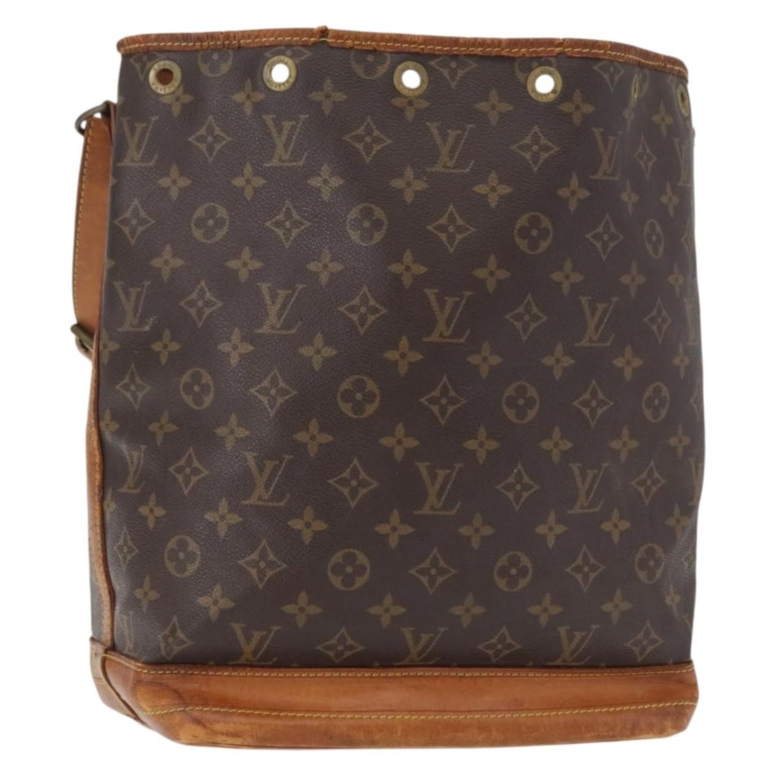 Louis Vuitton Noe Monogram Canvas Shoulder Bag M42224: Louis Vuitton Noe Monogram Canvas Shoulder Bag M42224 This LOUIS VUITTON Monogram Noe Shoulder Bag, model M42224, is crafted from signature Monogram Canvas and was made in France. The bag features an 