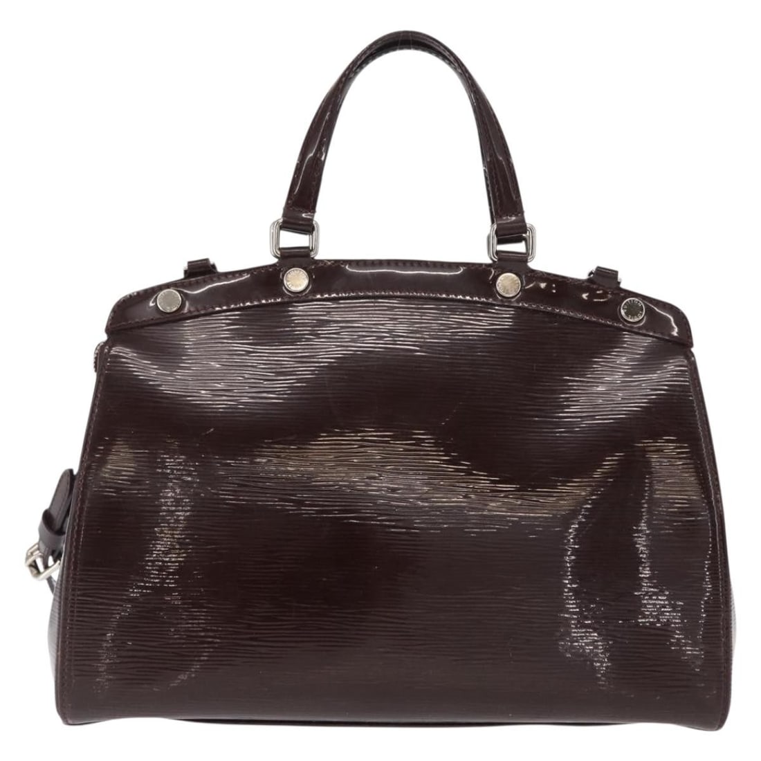 Louis Vuitton Brea Purple Electric Epi Leather Shoulder Bag: Louis Vuitton Brea Purple Electric Epi Leather Shoulder Bag The Louis Vuitton Brea Handbag is crafted from Electric Epi leather in a striking purple color. Designed for women, this bag features a stru