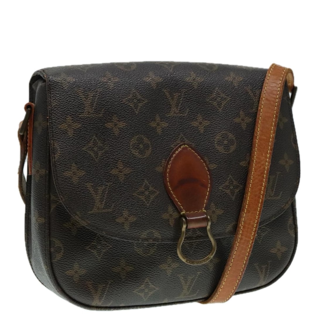 Monogram Canvas Saint Cloud GM Shoulder Bag by Louis Vuitton M51242: Monogram Canvas Saint Cloud GM Shoulder Bag by Louis Vuitton M51242 This is a Louis Vuitton Monogram Saint Cloud GM shoulder bag crafted from signature monogram canvas. Designed for women, the bag is 