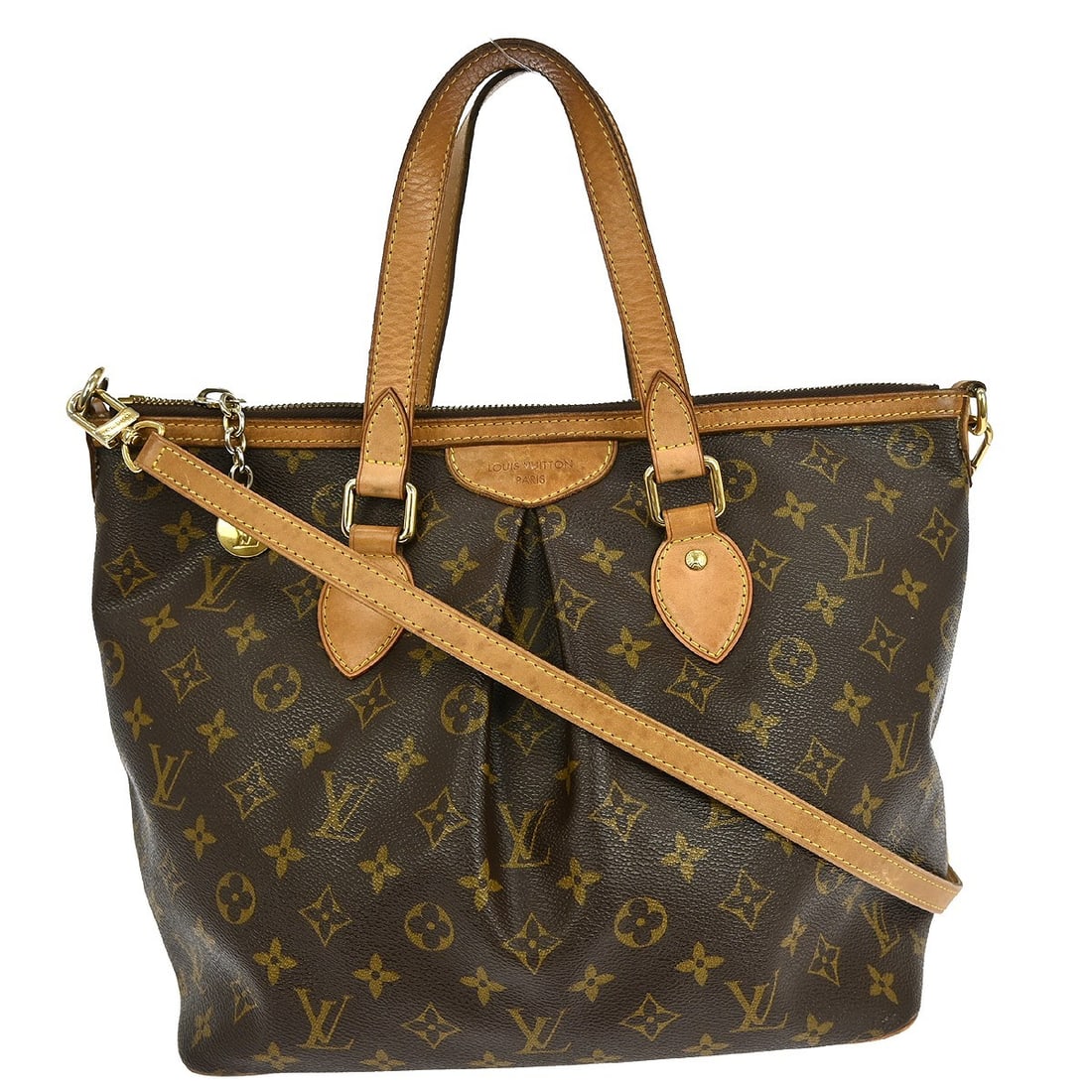 Louis Vuitton Palermo PM Monogram Canvas Medium Two Way Tote Bag M40145 (1 of 15)