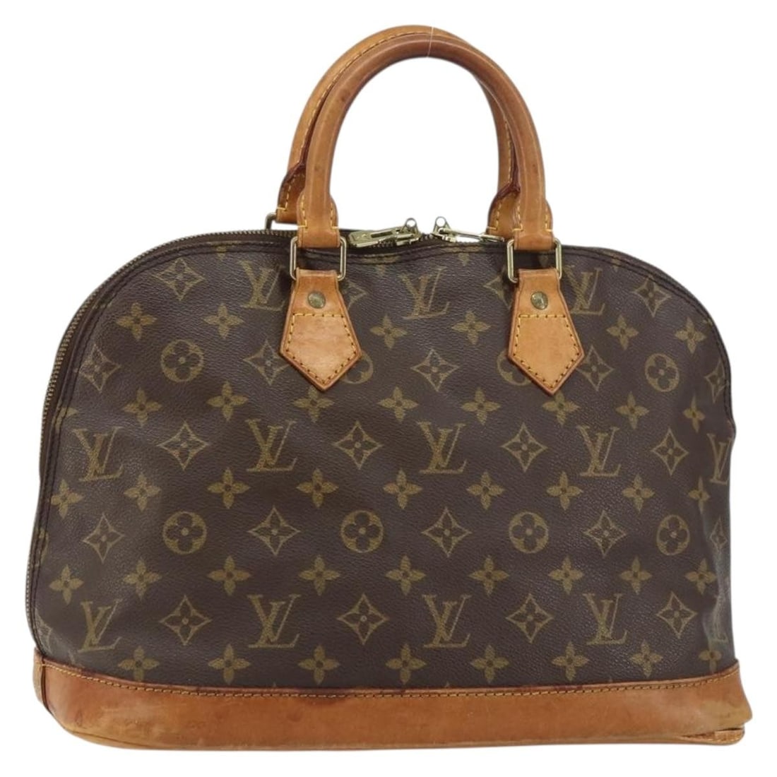 LOUIS VUITTON Monogram Alma Hand Bag M51130 Authentic France: LOUIS VUITTON Monogram Alma Hand Bag M51130 Authentic France The LOUIS VUITTON Monogram Alma Hand Bag is a classic and sophisticated accessory crafted from durable Monogram Canvas, showcasing the icon