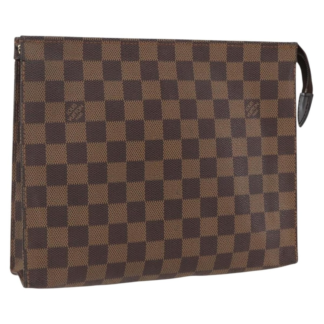Louis Vuitton Damier Ebene Canvas Poche Toilette 26 Pouch N47543 (1 of 16)