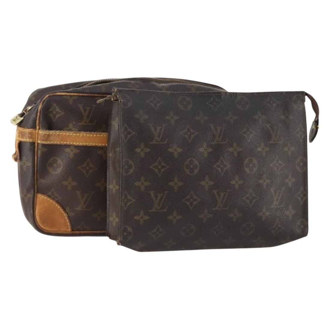 Set of 2 Louis Vuitton Monogram Canvas Women's Clutch Bags (1 of 16)