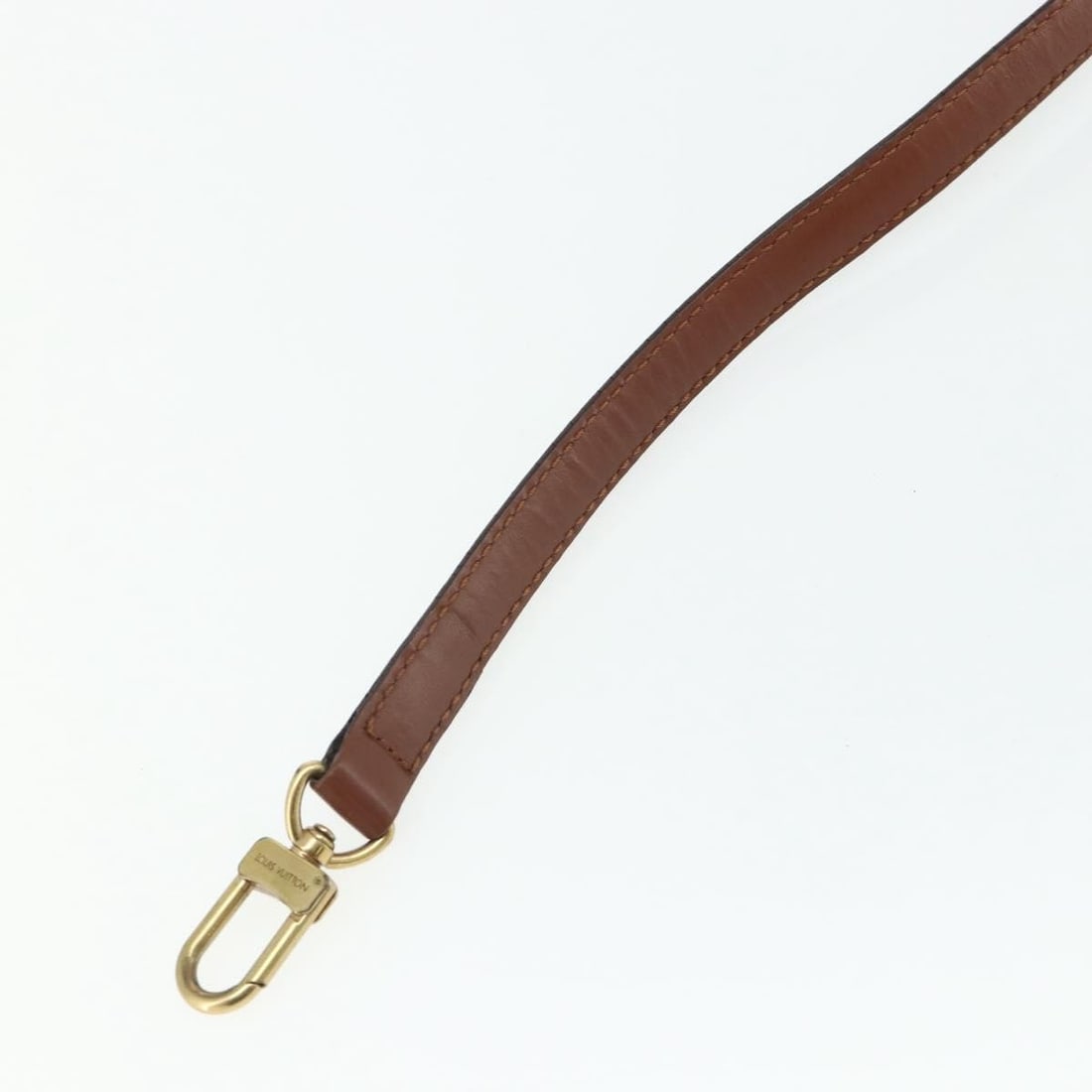 Louis Vuitton brown leather adjustable shoulder strap - 13