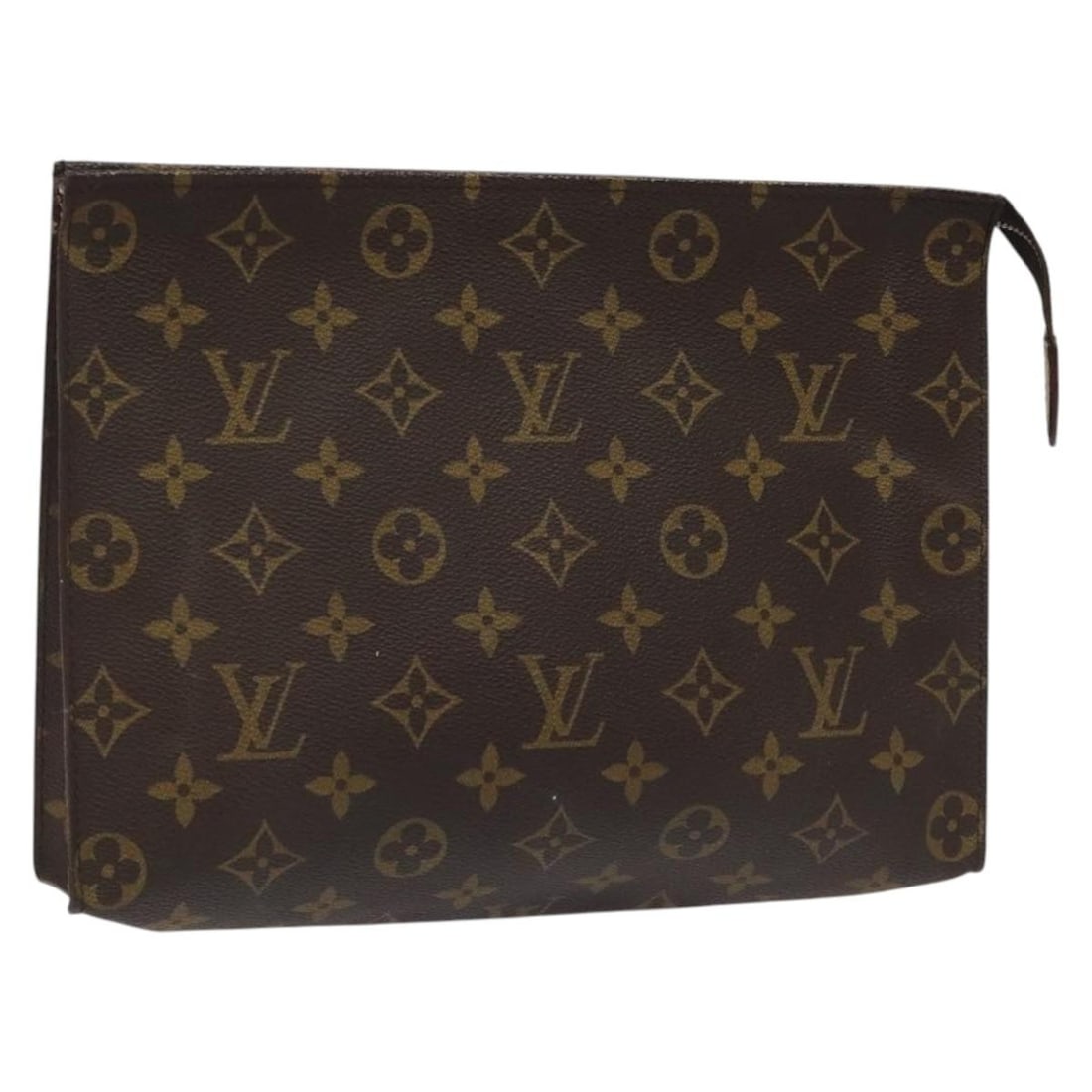 Louis Vuitton Monogram Canvas Poche Toilette 26 Women's Pouch M47542: Louis Vuitton Monogram Canvas Poche Toilette 26 Women's Pouch M47542 This Louis Vuitton Monogram Poche Toilette 26 pouch is crafted from signature Monogram canvas and designed for women. The pouch fea