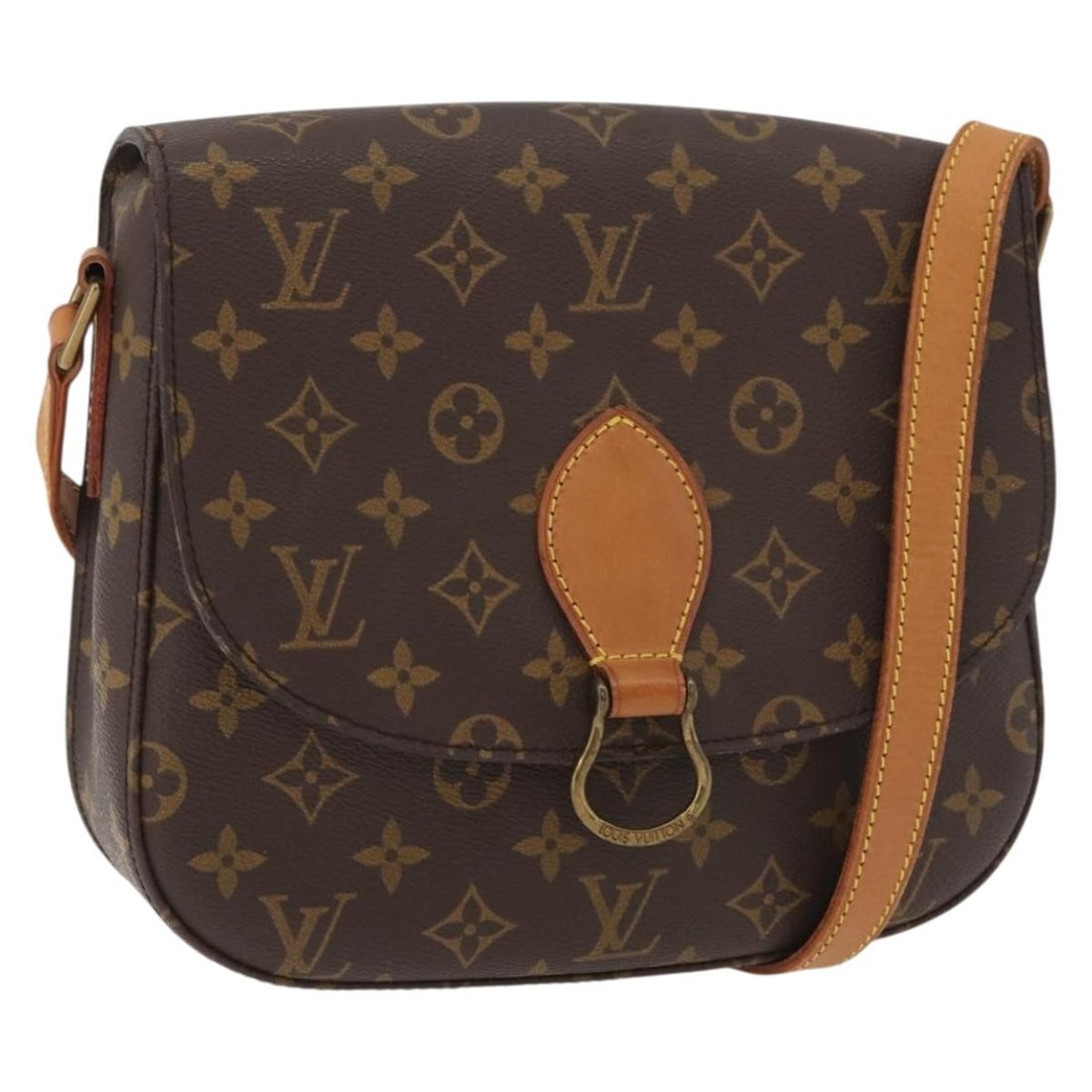 Louis Vuitton Saint Cloud GM Monogram Canvas Shoulder Bag M51242: Louis Vuitton Saint Cloud GM Monogram Canvas Shoulder Bag M51242 This Louis Vuitton Monogram Saint Cloud GM shoulder bag, model M51242, features the brand's classic monogram canvas exterior and is des