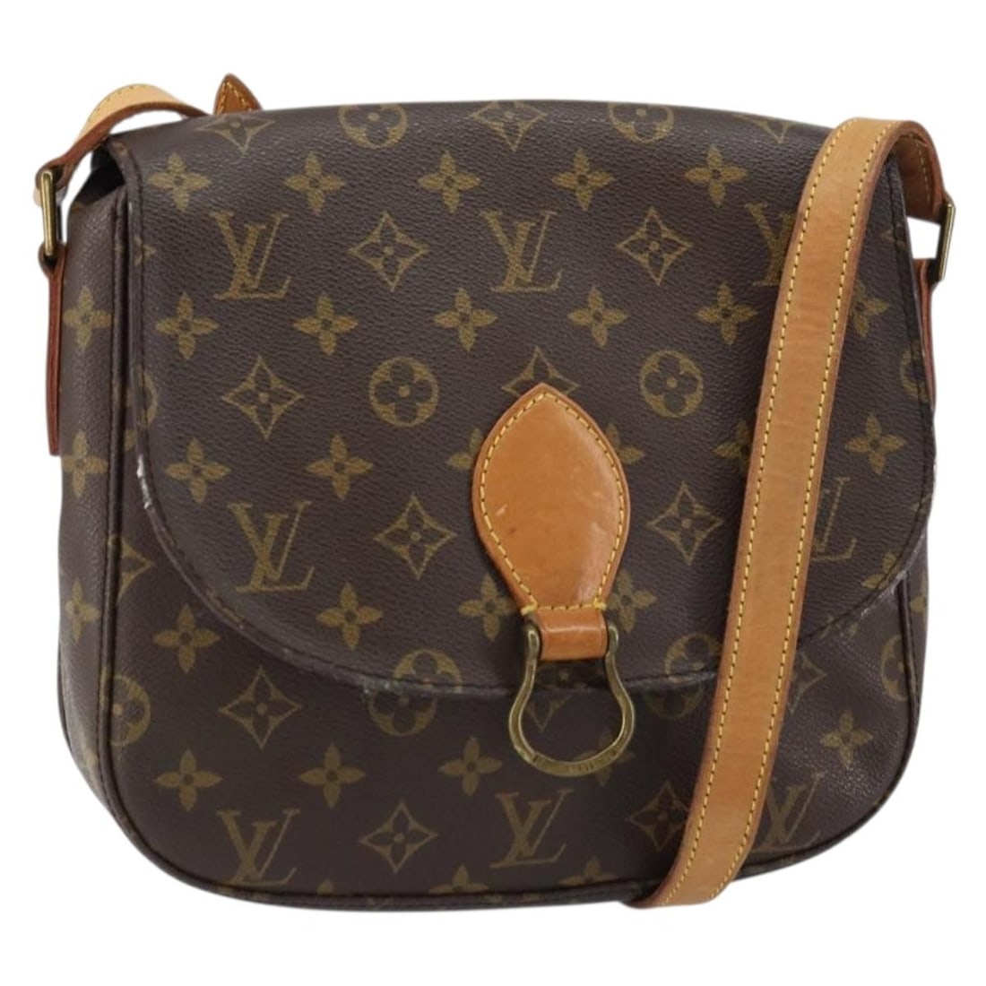 LOUIS VUITTON Monogram Saint Cloud GM Shoulder Bag M51242 Auth: LOUIS VUITTON Monogram Saint Cloud GM Shoulder Bag M51242 Auth Discover the elegance of the LOUIS VUITTON Monogram Saint Cloud GM Shoulder Bag, a stylish accessory crafted from durable Monogram canvas