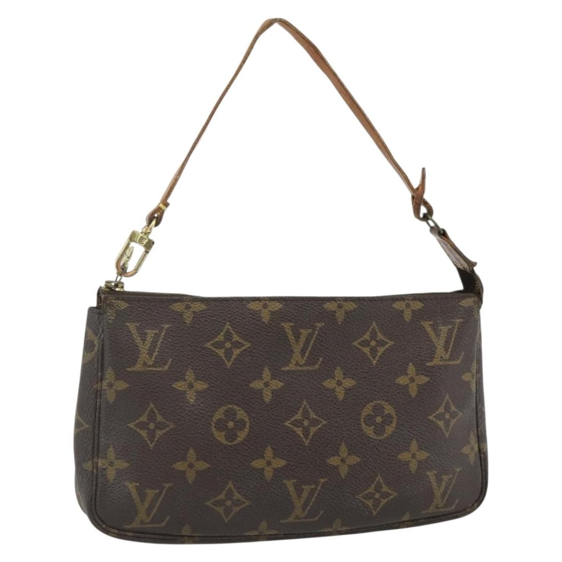 Louis Vuitton Monogram Canvas Pochette Accessoires M51980 Pouch: Louis Vuitton Monogram Canvas Pochette Accessoires M51980 Pouch This Louis Vuitton Monogram Pochette Accessoires Pouch, model M51980, is crafted from signature Monogram Canvas and made in France. Desi