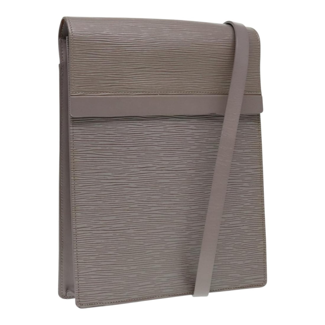 Louis Vuitton Epi Leather Ramatuelle Lilac Shoulder Bag M5247C France: Louis Vuitton Epi Leather Ramatuelle Lilac Shoulder Bag M5247C France This Louis Vuitton Epi Ramatuelle shoulder bag features a lilac Epi leather exterior and is designed for women. The bag shows sign