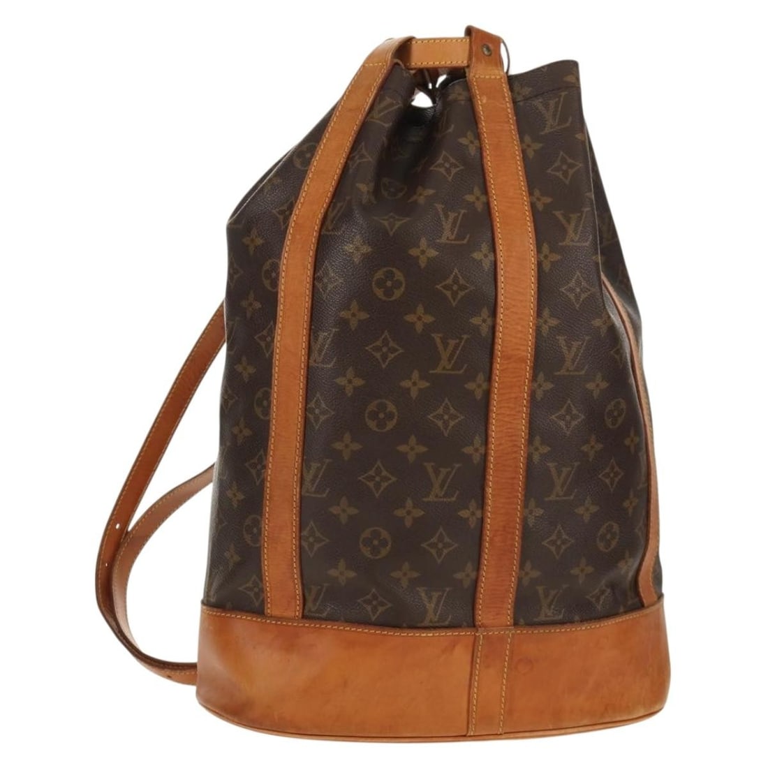 LOUIS VUITTON Monogram Randonnee GM Shoulder Bag M42244 Auth Pouch: LOUIS VUITTON Monogram Randonnee GM Shoulder Bag M42244 Auth Pouch This LOUIS VUITTON Monogram Randonnee GM Shoulder Bag (Model M42244) is a stylish accessory crafted in France from durable Monogram C