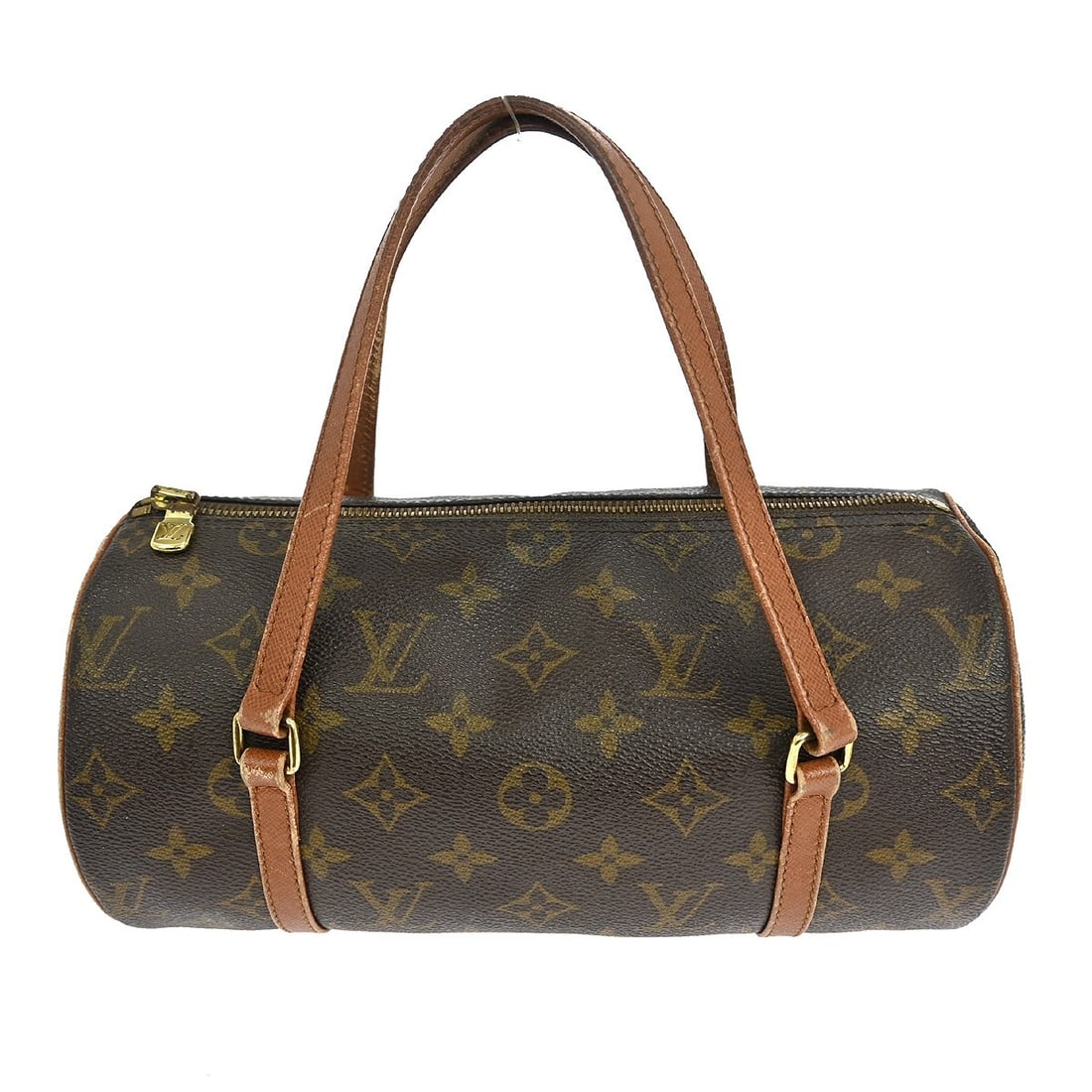 Louis Vuitton Papillon 26 Monogram Canvas Medium Top Handle Bag: Louis Vuitton Papillon 26 Monogram Canvas Medium Top Handle Bag This Louis Vuitton Papillon 26 handbag features the signature monogram canvas leather exterior with double handles and a brown colorway.