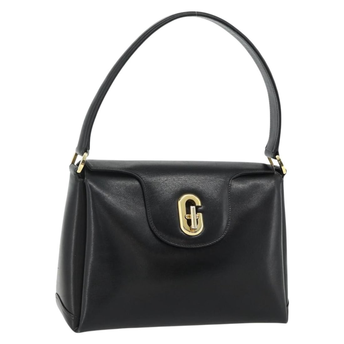Gucci black gold leather women shoulder bag Italy: Gucci black gold leather women shoulder bag Italy This GUCCI shoulder bag is crafted from black and gold leather, offering a classic and sophisticated look. Designed for women, it features a structure