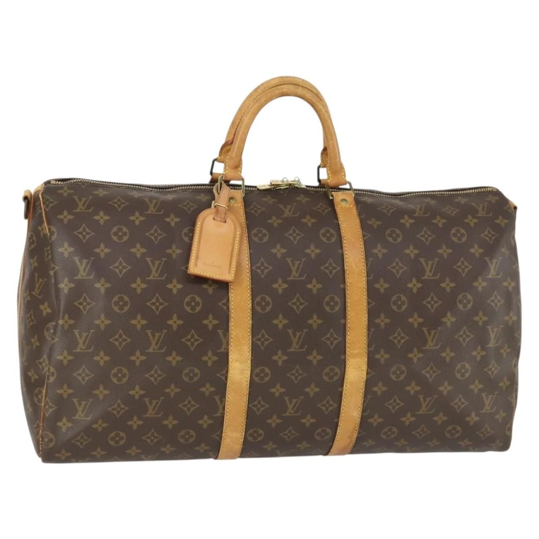 Louis Vuitton Keepall Bandouliere 55 Monogram Canvas Boston Bag M41414 France: Louis Vuitton Keepall Bandouliere 55 Monogram Canvas Boston Bag M41414 France This is a Louis Vuitton Monogram Keepall Bandouliere 55 Boston Bag, model M41414. Crafted from signature monogram canvas, 