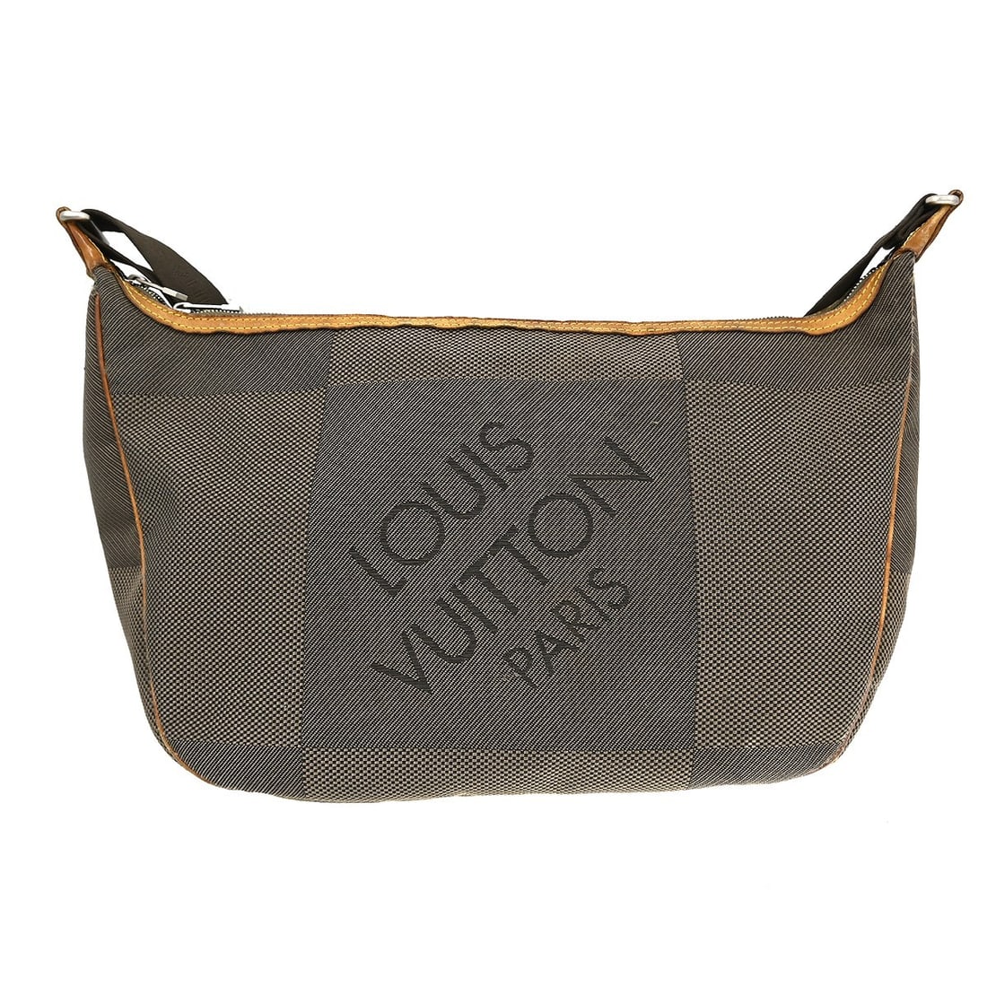 Louis Vuitton Explora Tour Terre Shoulder Bag Damier Geant Canvas M93615: Louis Vuitton Explora Tour Terre Shoulder Bag Damier Geant Canvas M93615 This Louis Vuitton Terre Geant Explora Tour shoulder bag features the iconic Damier Geant canvas with leather trim in a Terre c