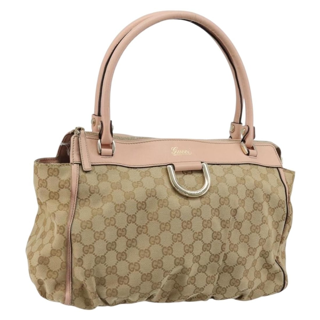 Gucci 189831 GG Canvas Beige Gold Shoulder Bag: Gucci 189831 GG Canvas Beige Gold Shoulder Bag This Gucci GG Canvas shoulder bag features a beige and gold color scheme and is crafted from signature GG canvas material. Designed for women, it offers 