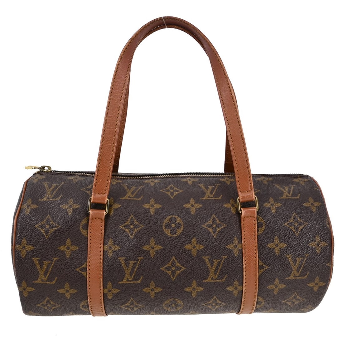 Louis Vuitton Papillon 30 Monogram Canvas Medium Brown Handbag M51365: Louis Vuitton Papillon 30 Monogram Canvas Medium Brown Handbag M51365 This Louis Vuitton Papillon 30 handbag features the iconic monogram canvas exterior with brown leather double handles and a zip cl