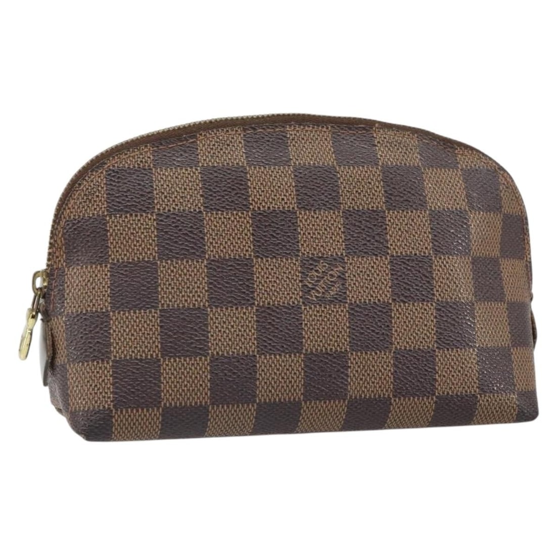 Louis Vuitton Damier Ebene Canvas Cosmetic Pouch N47516 Small PM Authenticated: Louis Vuitton Damier Ebene Canvas Cosmetic Pouch N47516 Small PM Authenticated This Louis Vuitton Damier Ebene Pochette Cosmetic PM Pouch is crafted from Damier Ebene canvas and features a classic bro