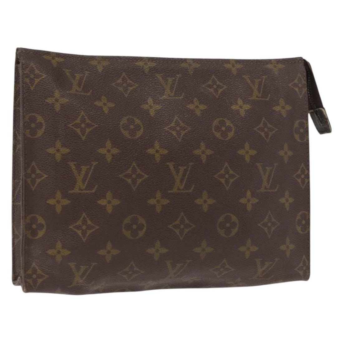Louis Vuitton Monogram Canvas Poche Toilette 26 Vintage Pouch M47542 France: Louis Vuitton Monogram Canvas Poche Toilette 26 Vintage Pouch M47542 France This vintage Louis Vuitton Monogram Poche Toilette 26 pouch is crafted from signature monogram canvas. The pouch features a 