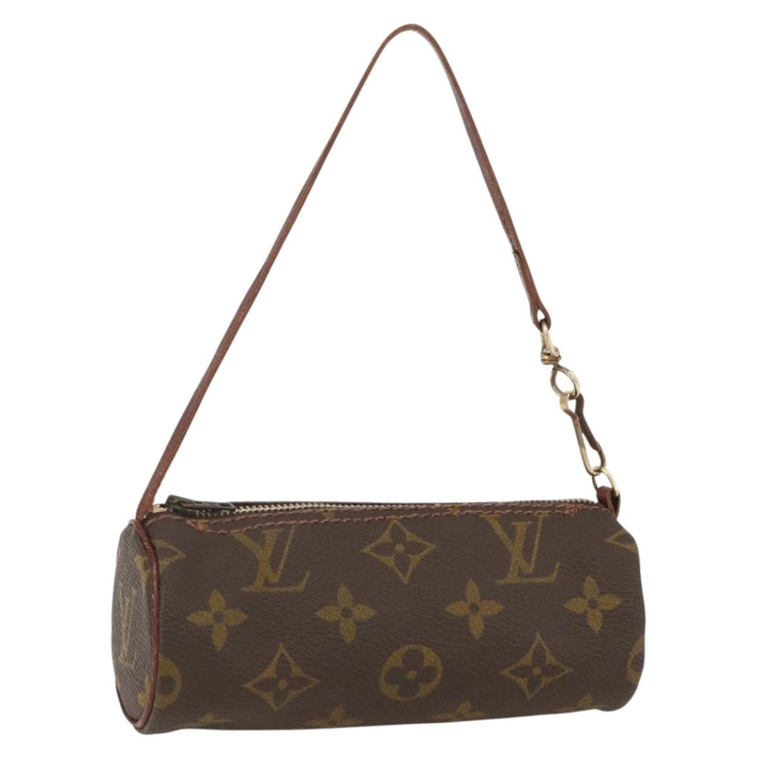 Louis Vuitton Papillon Monogram Canvas Small Pouch France: Louis Vuitton Papillon Monogram Canvas Small Pouch France This is a Louis Vuitton Monogram Papillon pouch crafted from signature monogram canvas. The pouch features a classic monogram pattern and is a