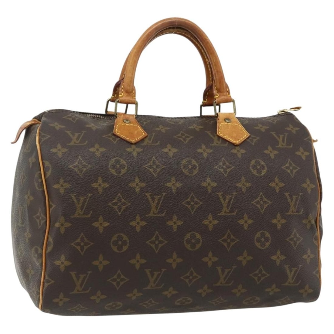 Louis Vuitton Speedy 30 Monogram Canvas Handbag M41526 France: Louis Vuitton Speedy 30 Monogram Canvas Handbag M41526 France This Louis Vuitton Monogram Speedy 30 handbag features the iconic monogram canvas and is designed for women. The bag is made in France and