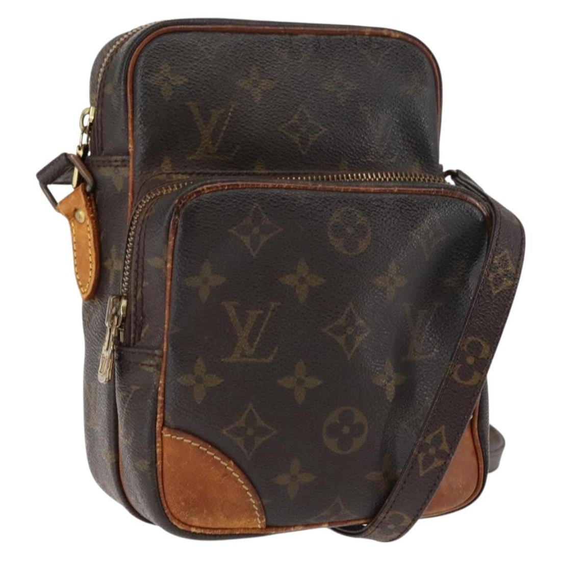 Louis Vuitton Monogram Amazon Shoulder Bag M45236 Made in France: Louis Vuitton Monogram Amazon Shoulder Bag M45236 Made in France This authentic LOUIS VUITTON Monogram Amazon Shoulder Bag (Model: M45236) is a stylish and functional accessory crafted in France. The 