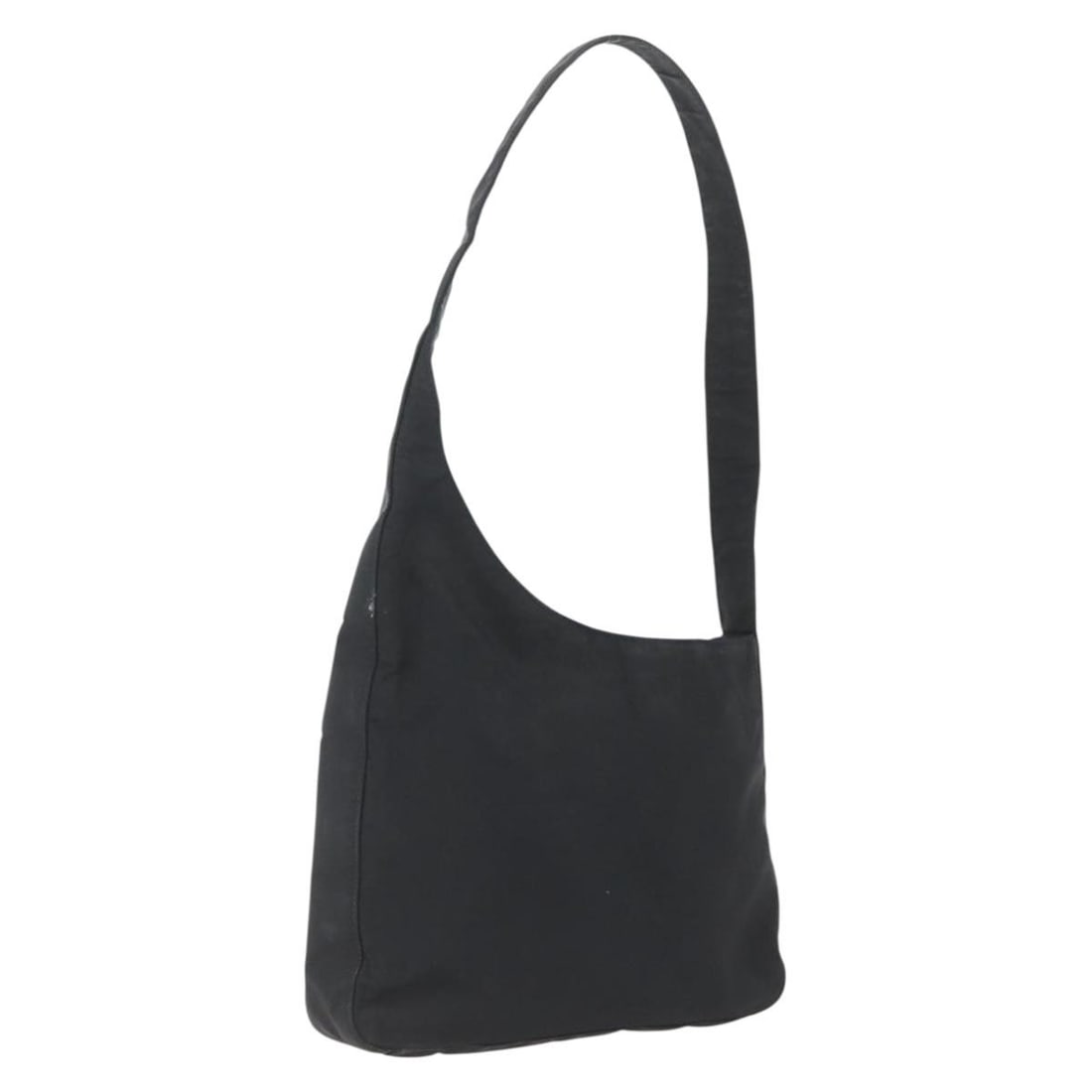 Prada black nylon women s shoulder bag Italy: Prada black nylon women s shoulder bag Italy This PRADA shoulder bag is crafted from black nylon with silver-tone accents. Designed for women, it offers a versatile and practical style with a spacious