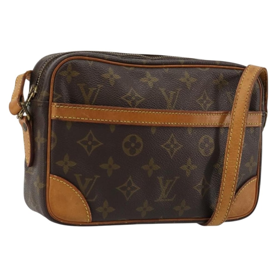 Louis Vuitton Trocadero 23 Monogram Canvas Shoulder Bag M51276: Louis Vuitton Trocadero 23 Monogram Canvas Shoulder Bag M51276 This Louis Vuitton Monogram Trocadero 23 Shoulder Bag (model M51276) is crafted from signature Monogram Canvas and features a classic des