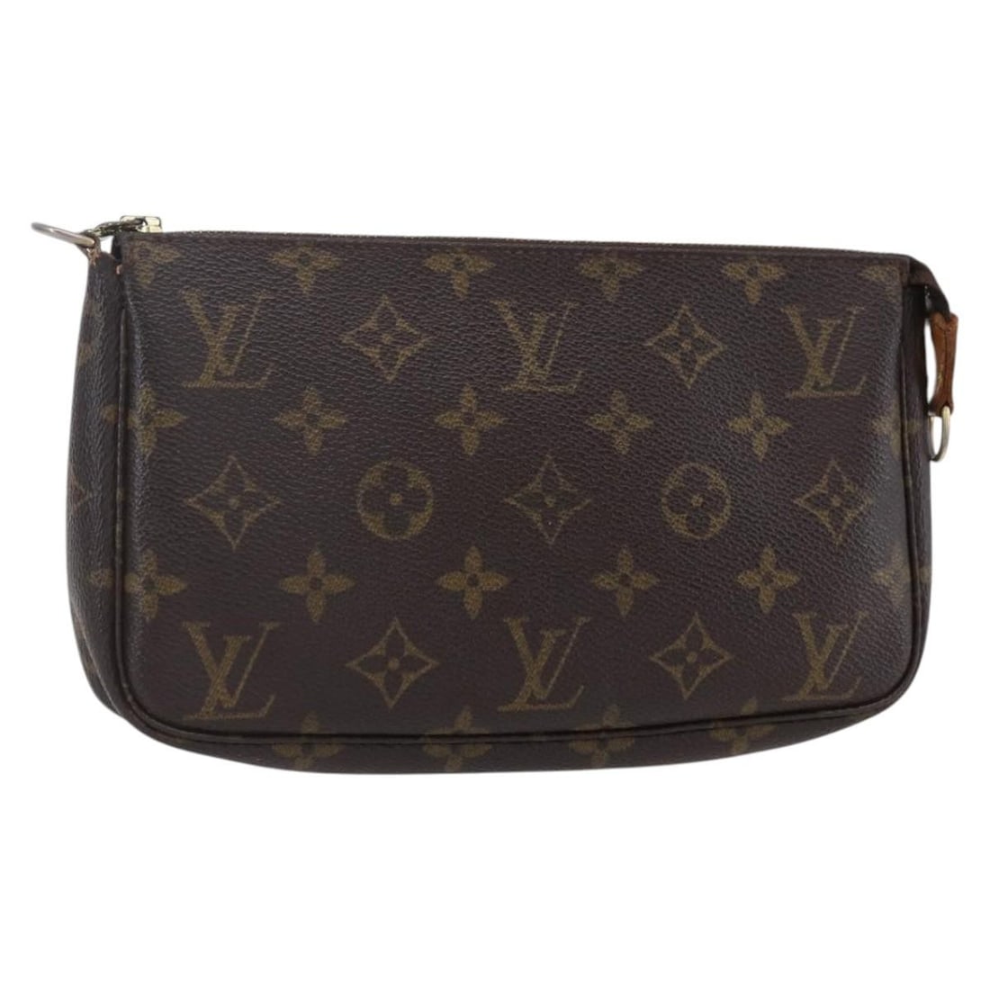 LOUIS VUITTON Monogram Pochette Accessoires Pouch M51980 Authenticated: LOUIS VUITTON Monogram Pochette Accessoires Pouch M51980 Authenticated This authentic Louis Vuitton Monogram Pochette Accessoires Pouch (M51980) is a stylish accessory crafted in France from durable M