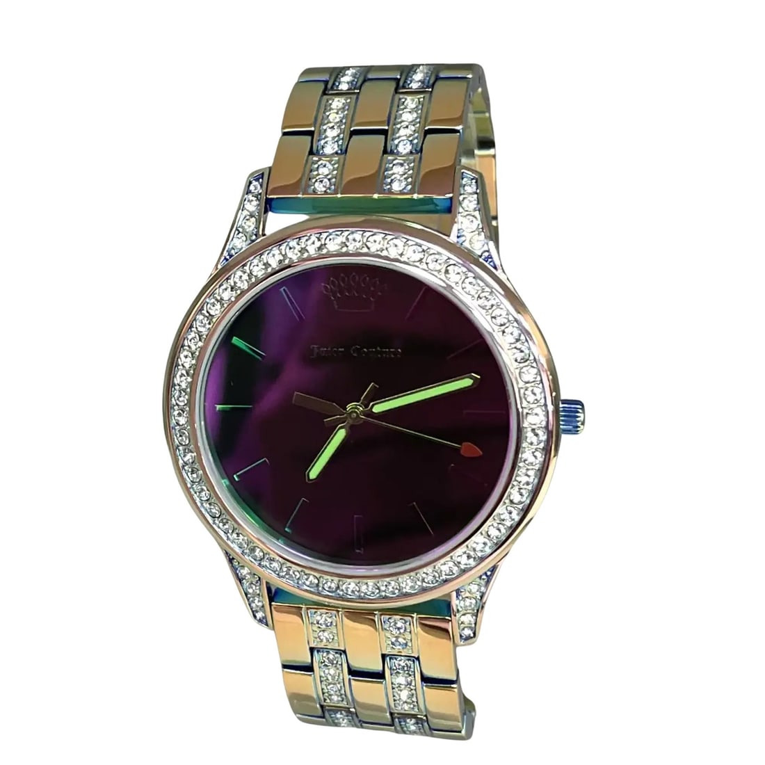 Juicy Couture Black Label Multicolor Quartz Ladies Watch JC/1321IRGN: Juicy Couture Black Label Multicolor Quartz Ladies Watch JC/1321IRGN This exquisite Juicy Couture Black Label wristwatch is designed for ladies who appreciate elegance and style. Featuring a multicolo