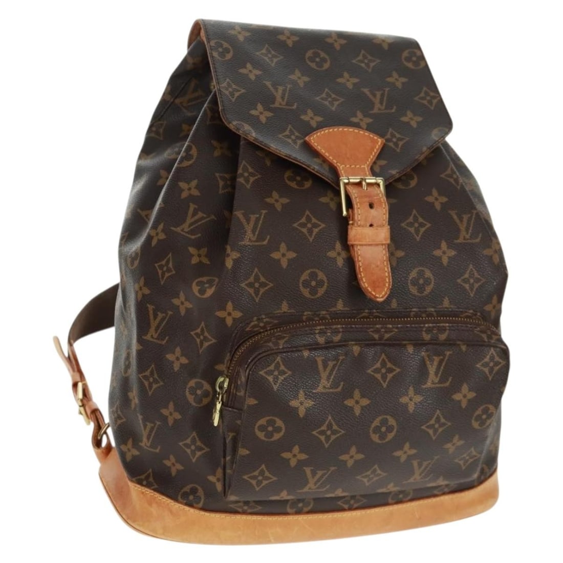 Louis Vuitton Montsouris GM Monogram Canvas Backpack M51135: Louis Vuitton Montsouris GM Monogram Canvas Backpack M51135 This Louis Vuitton Monogram Montsouris GM Backpack is crafted from signature Monogram Canvas and features a spacious design with adjustable 