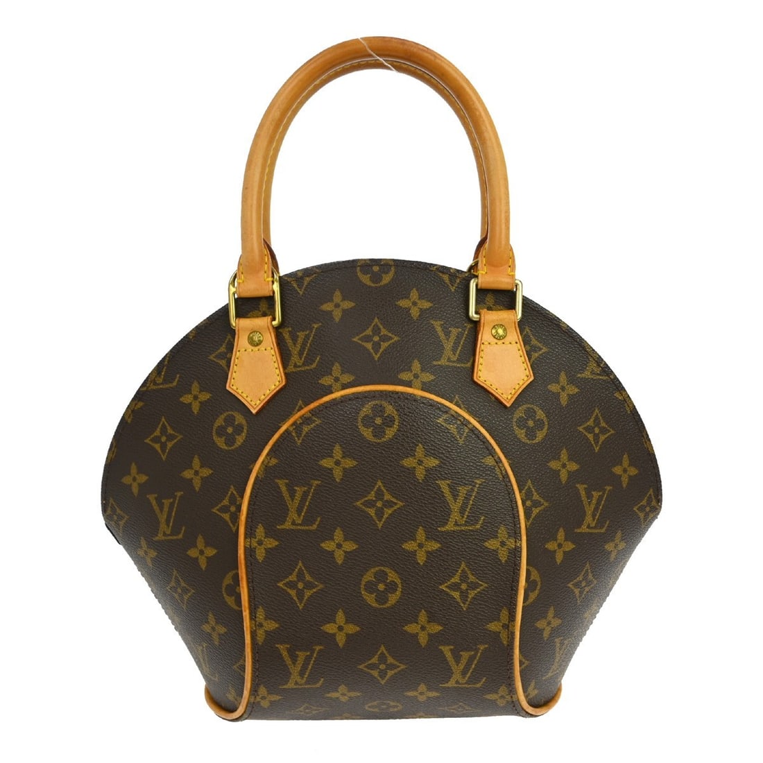 Louis Vuitton Ellipse PM Monogram Canvas Small Top Handle Bag M51127: Louis Vuitton Ellipse PM Monogram Canvas Small Top Handle Bag M51127 This Louis Vuitton Ellipse PM handbag features the iconic monogram canvas leather exterior with beige double handles and gold-tone 