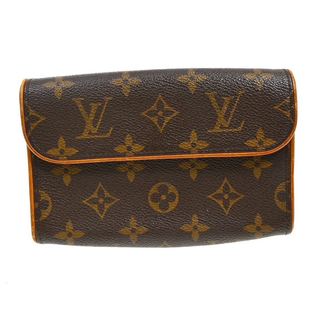 Louis Vuitton Monogram Pochette Florentine Bum Bag: Louis Vuitton Monogram Pochette Florentine Bum Bag This Louis Vuitton Pochette Florentine Bum Bag features the signature Monogram canvas leather exterior with a brown adjustable leather strap and magn