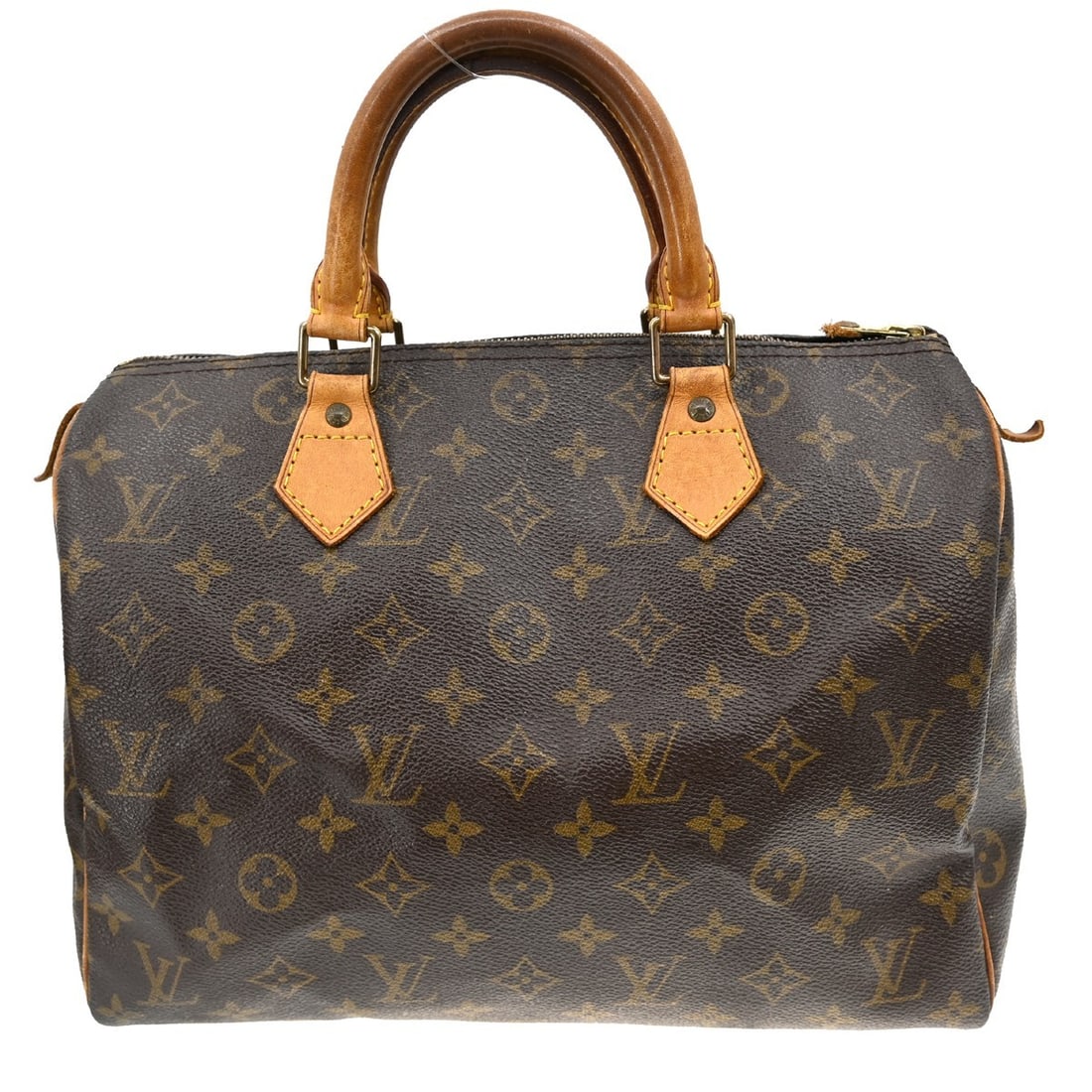 Louis Vuitton Speedy 30 Monogram Canvas Satchel Top Handle Bag: Louis Vuitton Speedy 30 Monogram Canvas Satchel Top Handle Bag This Louis Vuitton Speedy 30 handbag features the iconic Monogram canvas exterior and a satchel/top handle bag style. It is designed with
