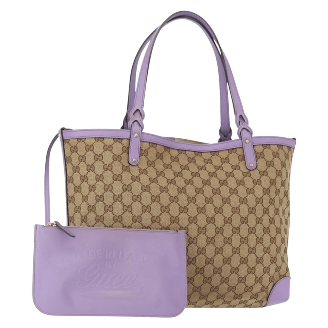 Beige GG Canvas Vintage Tote by Gucci Italy 33cm x 25cm x 14cm: Beige GG Canvas Vintage Tote by Gucci Italy 33cm x 25cm x 14cm This Gucci vintage tote for women features beige GG canvas material and classic styling. The bag is crafted in Italy and shows signs of w