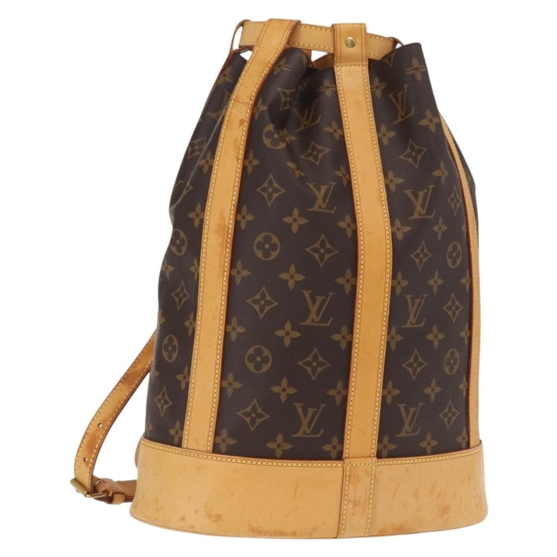Louis Vuitton Monogram Canvas Randonnee PM Shoulder Bag M42243 France: Louis Vuitton Monogram Canvas Randonnee PM Shoulder Bag M42243 France This Louis Vuitton Randonnee PM Shoulder Bag features the brand's signature Monogram Canvas exterior with a classic monogram color