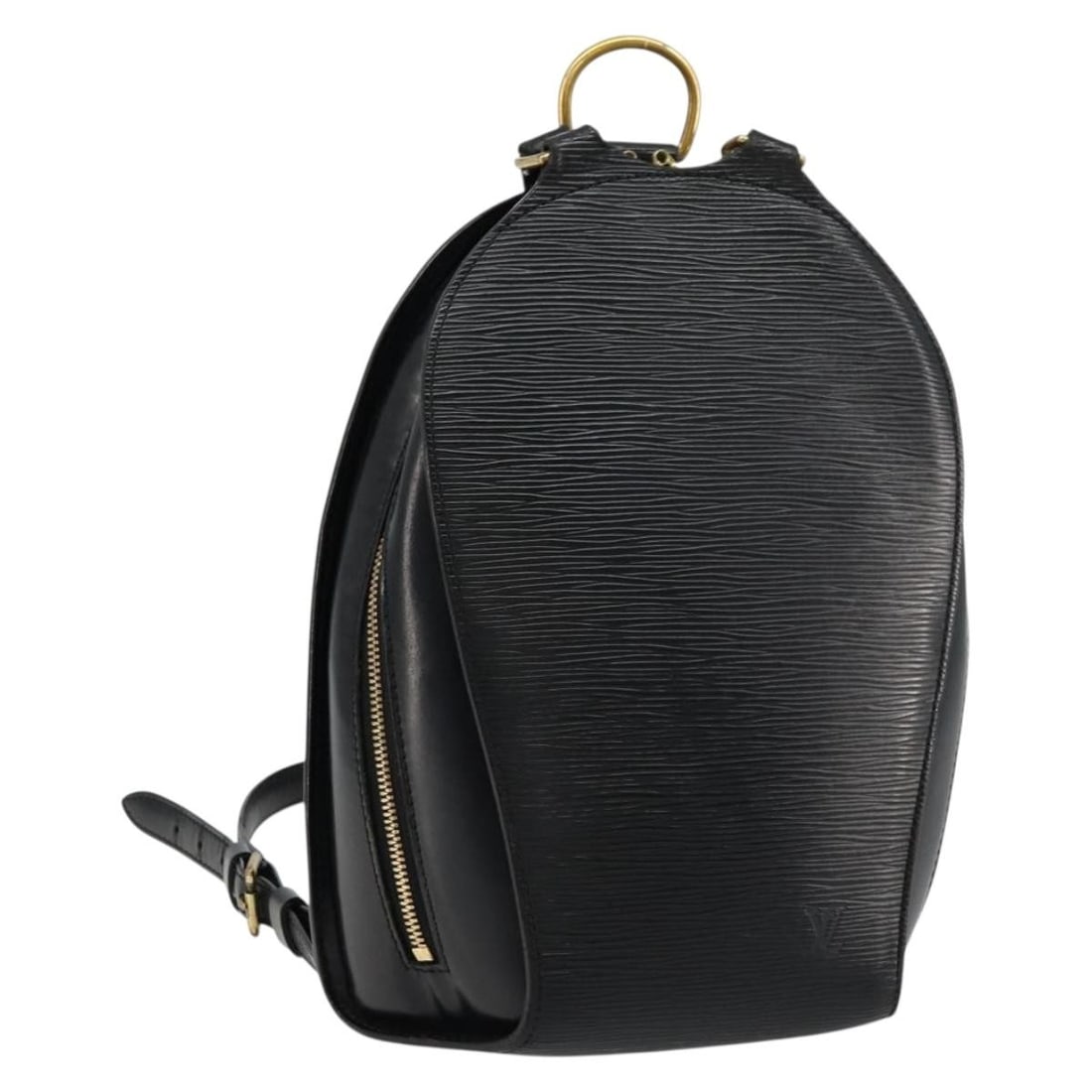 Louis Vuitton Epi Leather Mabillon Black Backpack M52232: Louis Vuitton Epi Leather Mabillon Black Backpack M52232 This Louis Vuitton Epi Mabillon backpack in black features the brand's signature Epi leather, known for its textured durability. Designed for w