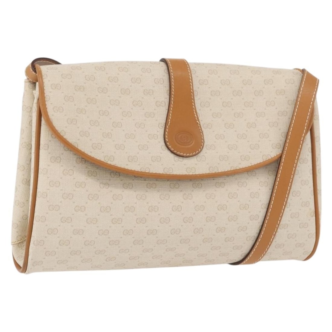 Gucci Micro GG Supreme Ivory Gold Shoulder Bag: Gucci Micro GG Supreme Ivory Gold Shoulder Bag This Gucci Micro GG Supreme shoulder bag features an ivory and gold design crafted from PVC leather and micro small GG canvas. Made in Italy, the bag off