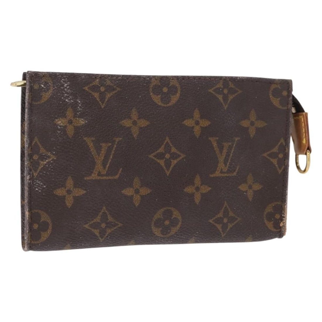 Louis Vuitton Monogram Canvas Accessory Pouch Bucket PM France: Louis Vuitton Monogram Canvas Accessory Pouch Bucket PM France This Louis Vuitton Monogram Bucket PM Accessory Pouch features the signature monogram canvas exterior in classic brown tones. The pouch i