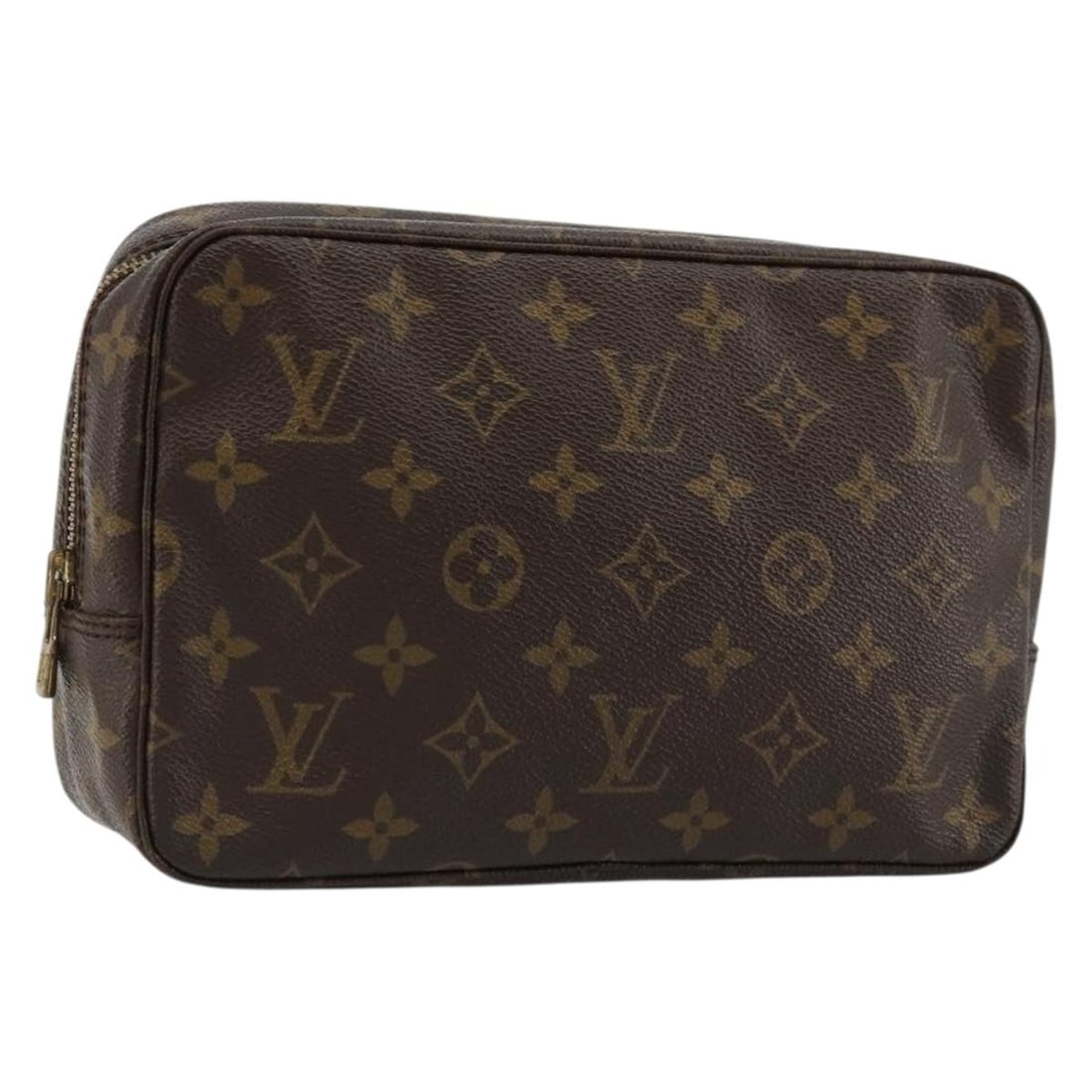 Louis Vuitton Monogram Canvas Trousse Toilette 23 Clutch M47524: Louis Vuitton Monogram Canvas Trousse Toilette 23 Clutch M47524 This Louis Vuitton Monogram Trousse Toilette 23 clutch bag features the iconic Monogram Canvas exterior and is designed for women. The b