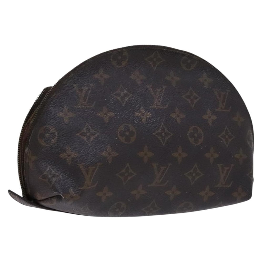 Monogram Canvas Cosmetic Pouch Louis Vuitton M47520 Demi Ronde Women: Monogram Canvas Cosmetic Pouch Louis Vuitton M47520 Demi Ronde Women This Louis Vuitton Monogram Trousse Demi Ronde cosmetic pouch features the signature monogram canvas exterior. Designed for women, 