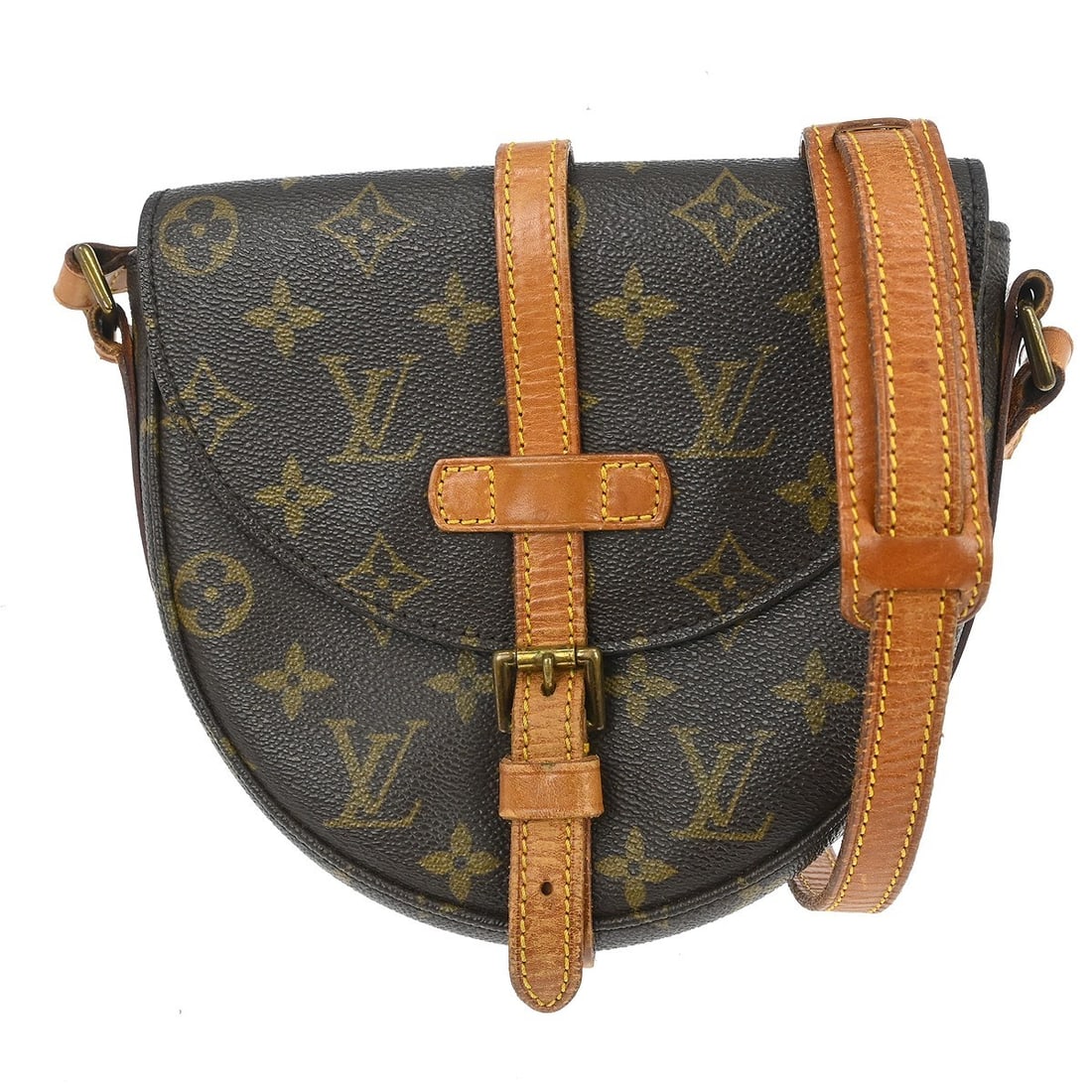 Louis Vuitton Chantilly PM Monogram Canvas Crossbody Shoulder Bag Brown: Louis Vuitton Chantilly PM Monogram Canvas Crossbody Shoulder Bag Brown This vintage Louis Vuitton Chantilly PM crossbody bag features the iconic monogram canvas leather exterior with a brown leather 
