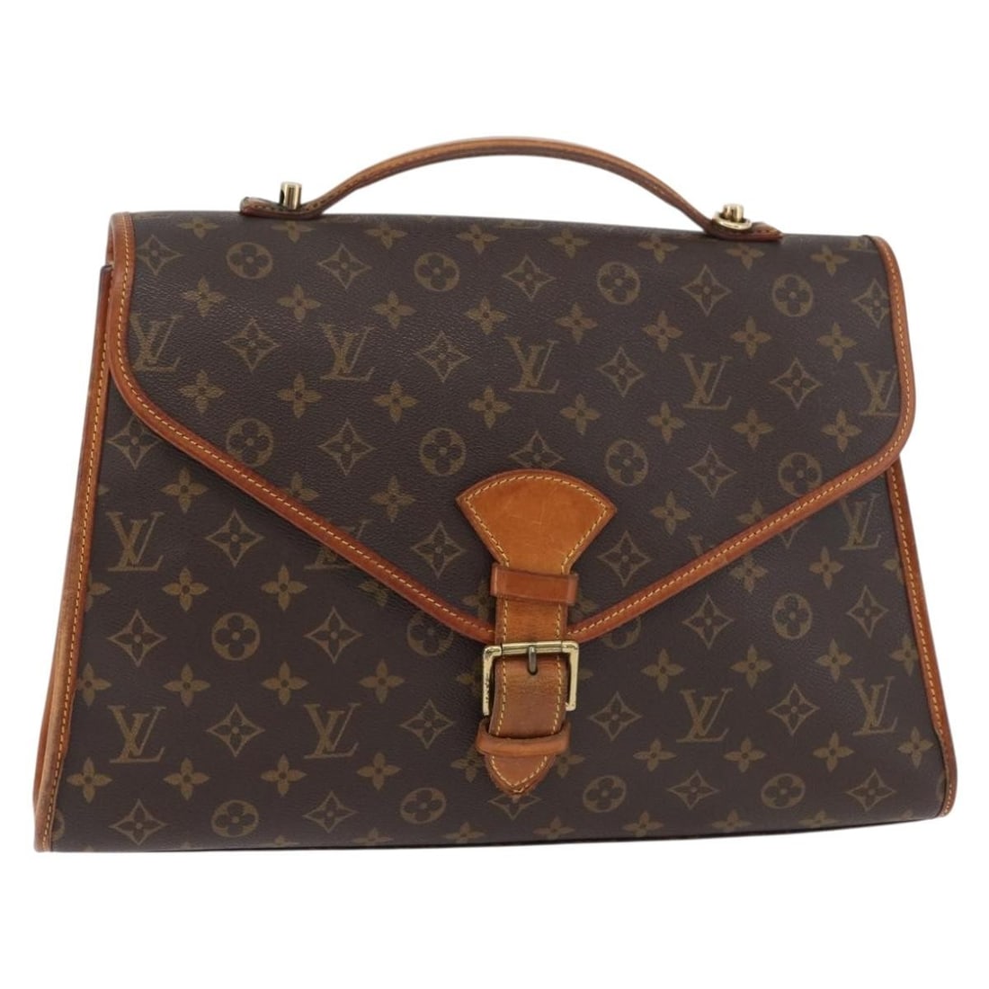 Louis Vuitton Beverly Monogram Canvas Handbag M51121 France: Louis Vuitton Beverly Monogram Canvas Handbag M51121 France This Louis Vuitton Beverly handbag features the iconic Monogram Canvas and is crafted in France. The bag offers a spacious interior and a cl