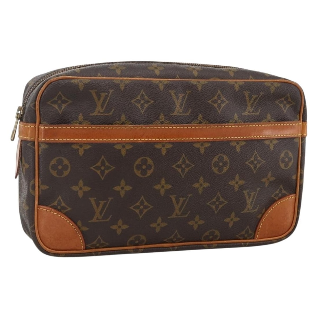 Louis Vuitton Compiegne 28 Monogram Canvas Women's Clutch Bag M51845: Louis Vuitton Compiegne 28 Monogram Canvas Women's Clutch Bag M51845 This Louis Vuitton Monogram Compiegne 28 clutch bag features the iconic monogram canvas exterior in a classic monogram color. Desig