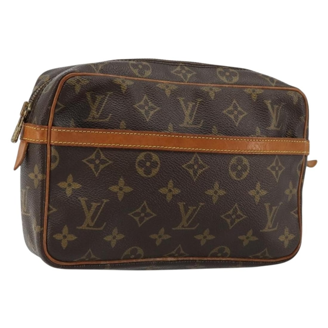 Louis Vuitton Compiegne 23 Monogram Canvas Clutch M51847: Louis Vuitton Compiegne 23 Monogram Canvas Clutch M51847 This Louis Vuitton Monogram Compiegne 23 Clutch Bag features the iconic monogram canvas exterior and is designed for women. Made in France, it 