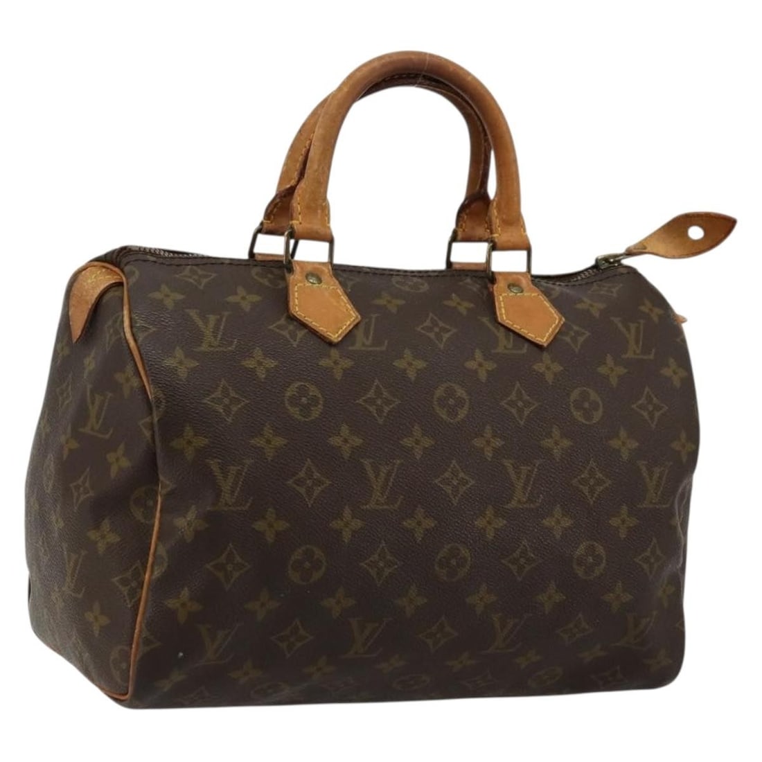 Louis Vuitton Speedy 30 Monogram Canvas Handbag M41526: Louis Vuitton Speedy 30 Monogram Canvas Handbag M41526 This Louis Vuitton Monogram Speedy 30 handbag features the iconic monogram canvas and classic design. The bag is an older model with a zipper mad