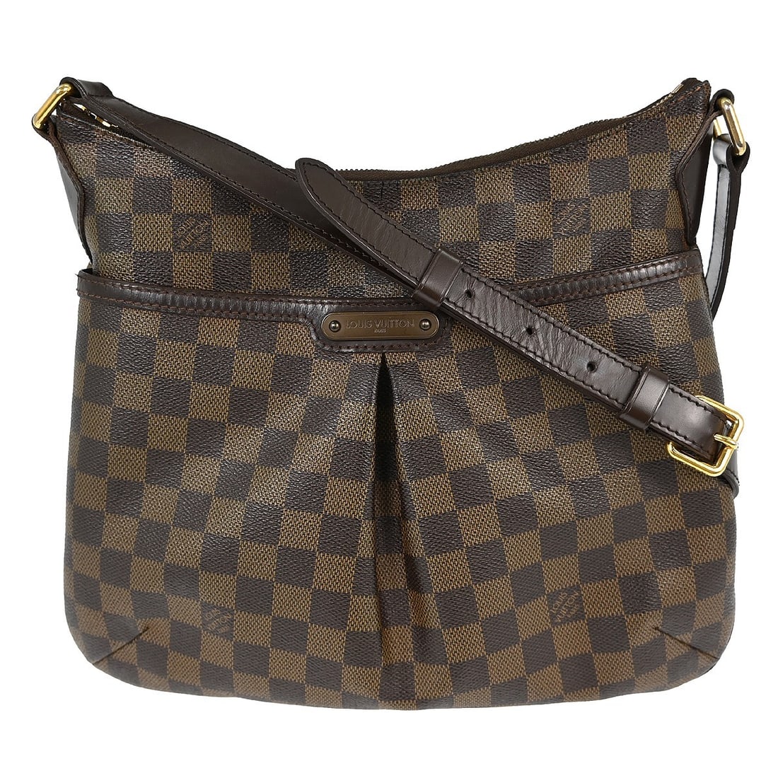 Louis Vuitton Bloomsbury PM Damier Canvas Brown Crossbody Bag N42251: Louis Vuitton Bloomsbury PM Damier Canvas Brown Crossbody Bag N42251 This Louis Vuitton Bloomsbury PM crossbody bag features the signature Damier canvas leather exterior in brown with logo accents. De