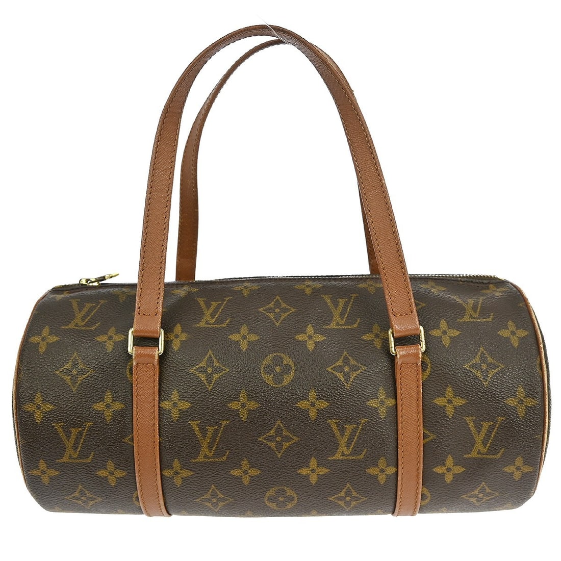 Louis Vuitton Papillon 30 Monogram Canvas Medium Brown Handbag M51365: Louis Vuitton Papillon 30 Monogram Canvas Medium Brown Handbag M51365 This Louis Vuitton Papillon 30 handbag features the iconic monogram canvas and double leather handles, offering a classic and styl
