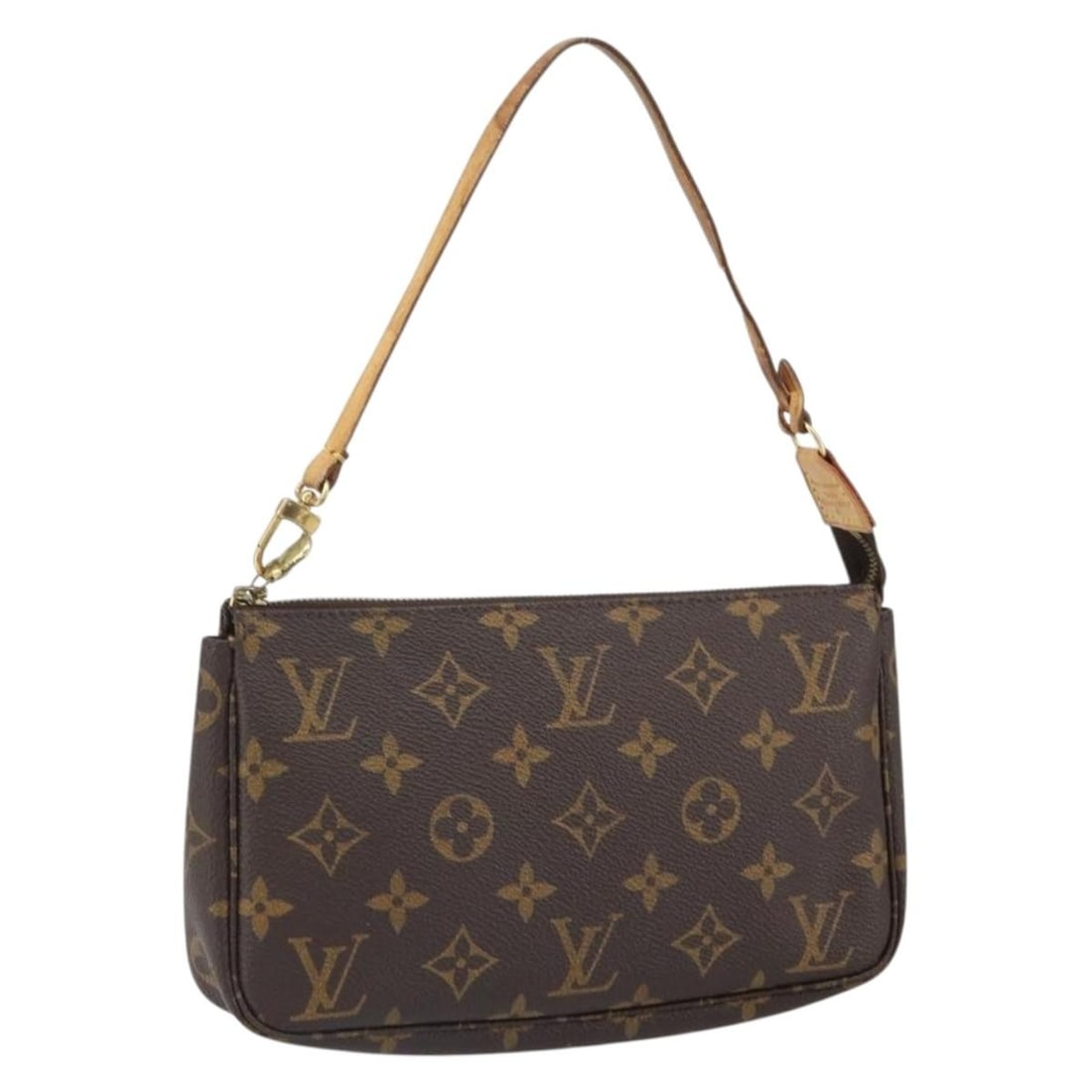 Louis Vuitton Monogram Canvas Pochette Accessoires M51980 Pouch: Louis Vuitton Monogram Canvas Pochette Accessoires M51980 Pouch This Louis Vuitton Monogram Pochette Accessoires Pouch (model M51980) is crafted from signature monogram canvas and made in France. Desi