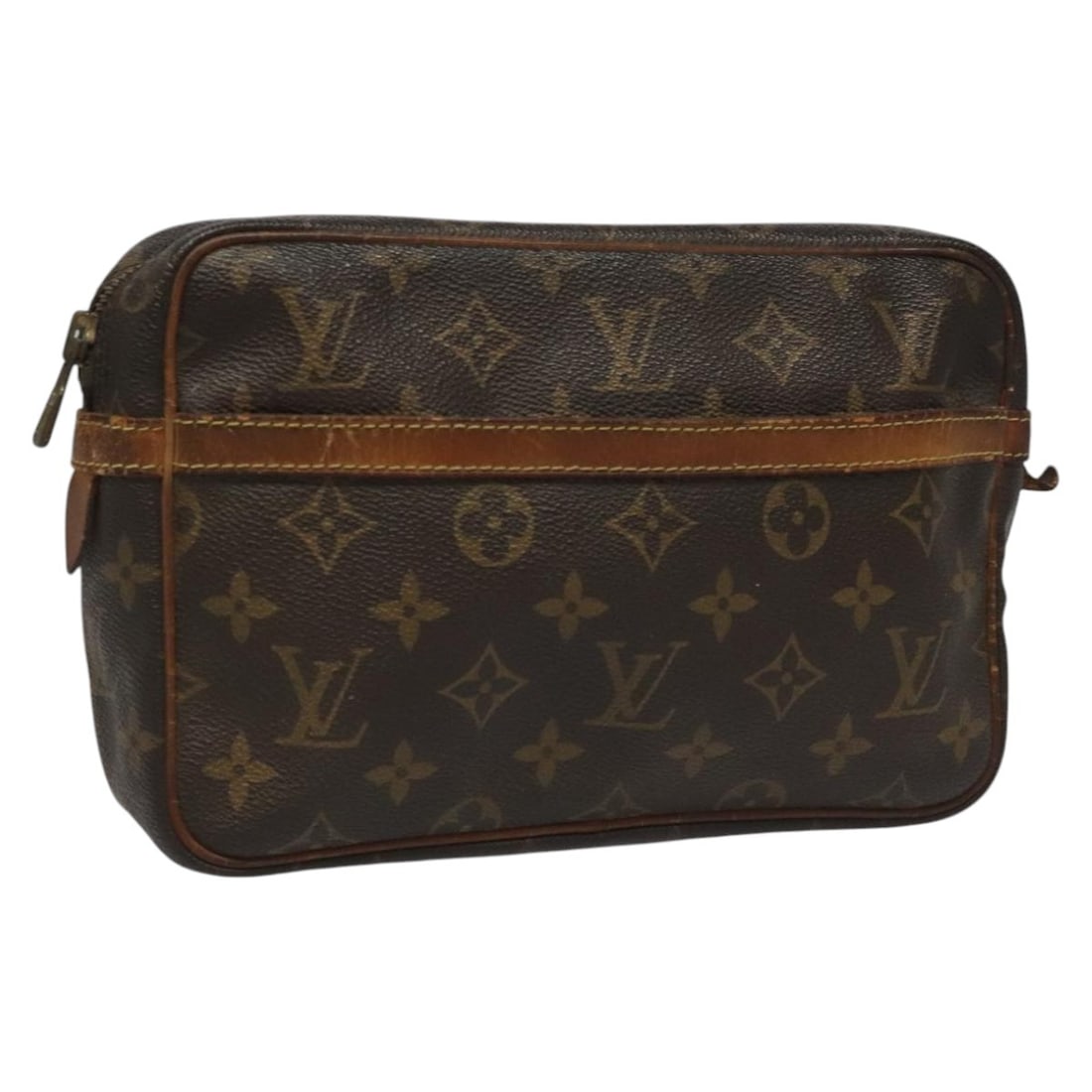 Louis Vuitton Compiegne 23 Monogram Canvas Women's Clutch M51847 France: Louis Vuitton Compiegne 23 Monogram Canvas Women's Clutch M51847 France This Louis Vuitton Compiegne 23 clutch bag features the iconic Monogram canvas exterior and is designed for women. The bag is ma