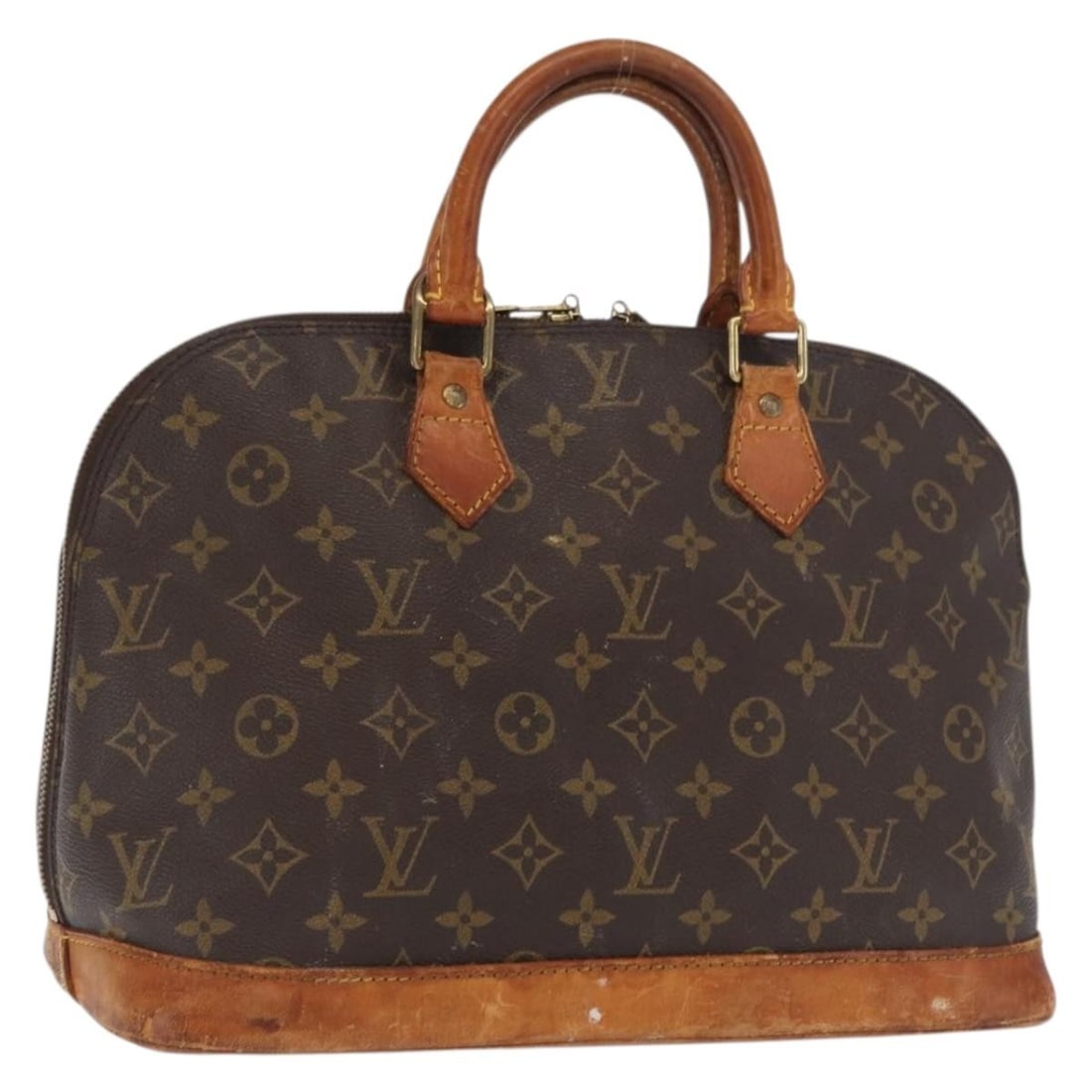 Louis Vuitton Alma Monogram Canvas Women's Handbag M51130 USA: Louis Vuitton Alma Monogram Canvas Women's Handbag M51130 USA This Louis Vuitton Alma handbag features the iconic Monogram canvas exterior in the classic Monogram color. The bag is designed for women 